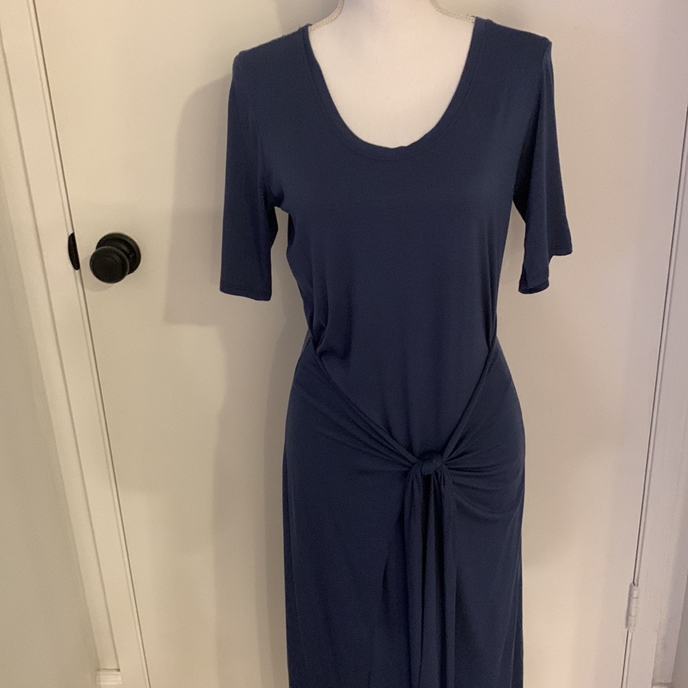 Athleta Blue Micromodal Dress size M